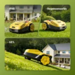 VONKO M200 Mähroboter ohne Begrenzungskabel, RTK+AI Vision, Auto-Kartierung, Smarte Hindernisvermeidung, App-Steuerung – Bild 4