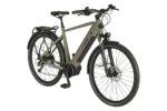 PROPHETE ENTDECKER 3.0 Herren Trekking E-Bike 28" | AEG Mittelmotor 36 V 70 Nm, 400 Wh Akku, Shimano 9-Gang, Hydraulische Scheibenbremse