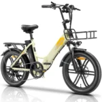 20.8AH 20Zoll E-Bike Faltbar E Bike Klappräder Elektrofahrrad 20 Zoll mit 7-Gang Shimano Klapprad mit Korb Bis 150Km – Bild 2