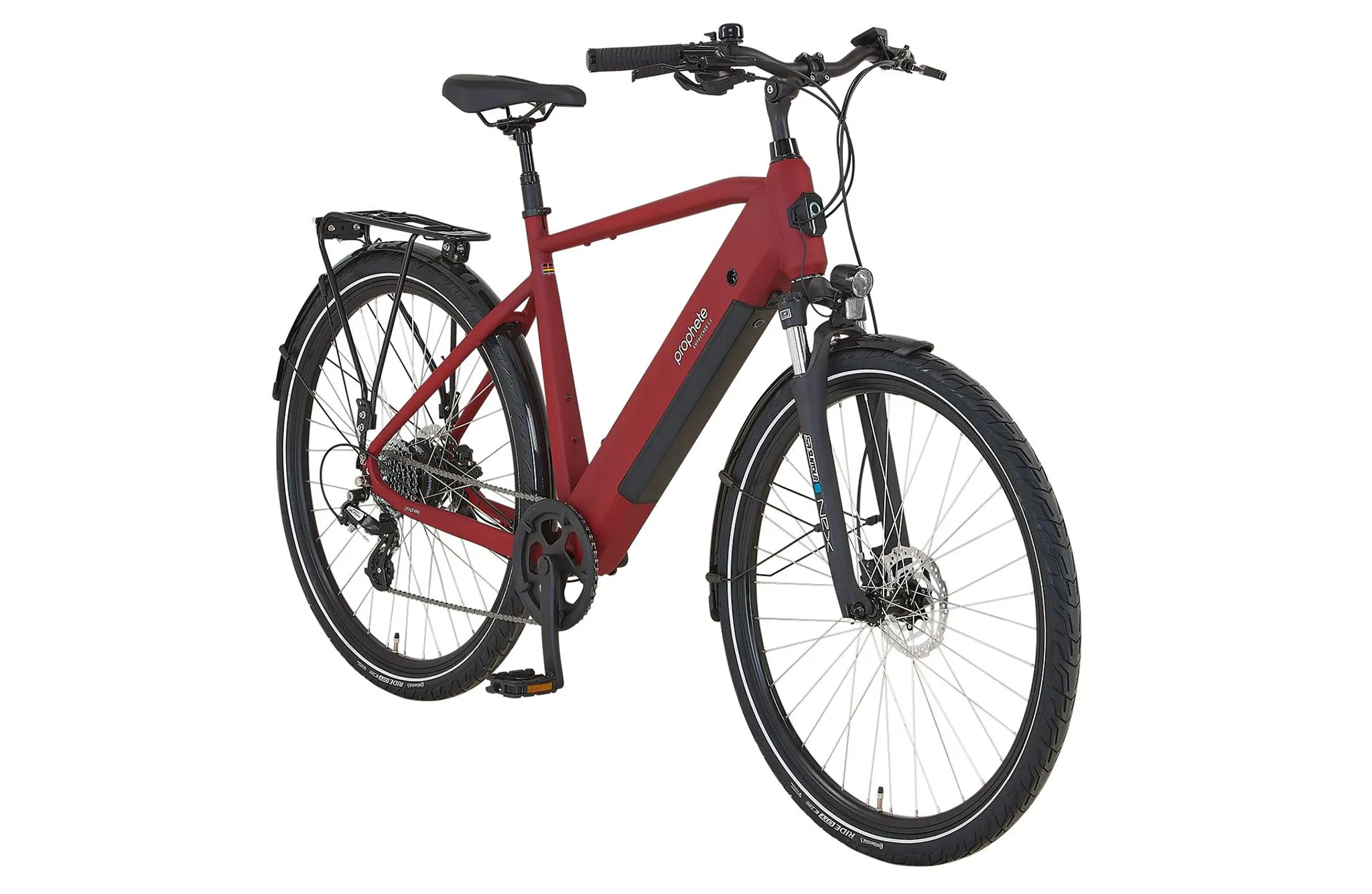 27ffe159962e881e3e270773be1873ea PROPHETE ENTDECKER 2.3 Herren Trekking E-Bike 28" Limited, enovation Hinterradmotor – Bild 1