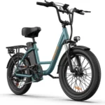 20Zoll E-Bike 48V 13Ah ,Pedelec,Elektrofahrrad City Pedelec Elektrofahrrad mit App, 25KM/H, für Erwachsene, Herren,Damen 7 Gang Elektrofahrräder Grün – Bild 2