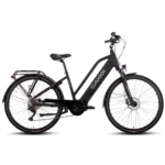 SAXXX E-Bike, PREMIUM Sport Trapez Tiefeinsteiger Elektrofahrrad, 522Wh integrierter Akku, Mittelmotor 250W, Shimano Deore 10-Gang, City E-Bike