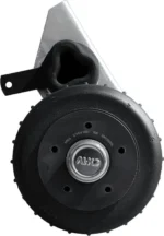 AL-KO EURO gebremste Anhängerachse 1800 kg 5x112 1500 mm 2000 mm Bremsachse für PKW Anhänger Autoanhänger Transportanhänger Autotransporter Lastanhäng – Bild 5