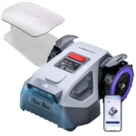 Anthbot M5 Mähroboter ohne Begrenzungskabel inkl. Garage Pro (Steck-System) - 500m² - RTK & KI-Kamera - Werkzeuglos