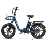 20*4.0Zoll LCD Fat Faltbar E- Bike E-Mountainbike Elektrofahrrad 13Ah 100Km SHIMANO 7 25km/h E Klapprad mit Korb, E-Bike Klappräder für Herren Damen – Bild 3