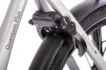 SAXONETTE E-Bike Quantum Sport , Mittelmotor, Tiefeneinsteiger Rahmen 540 Wh Akku, ebike, Elektrofahrrad, Cityrad (Ramenhöhe 50 , Silber) – Bild 5
