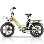 E-Bike Herren City E-Bikes & E-Hollandräder Elektrofahrrad mit 20×3.0 Fat Tire, 36V 20Ah herausnehmbarer Akku Range 150 km ebike,Schwarz E-Klapprad – Bild 3
