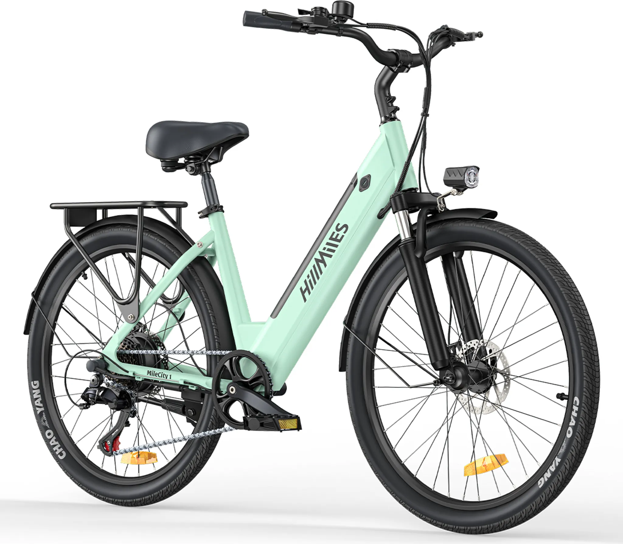c3f0f0b4bf4ee0f7f5a06f91600777ba HillMiles E Bike, City E-Bike & E-Hollandrad mit 36V 13Ah Akku bis zu 80-100km, SHIMANO 7-Gang, 250W Motor&25km/h, MileCity1 – Bild 1