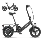 14 Zoll E-Bike Klappräder E-Bikes 250W, 25km/h, 65 km Reichweite, 36V/10.4Ah AKKU Elektrofahrrad Klappbar E-Bike City E-Bikes & E-Hollandräder Faltbar – Bild 2
