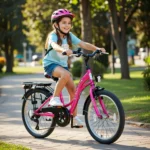 20 Zoll Mädchenfahrrad 6-Gang Shimano Fahrrad Kinderfahrrad Rosa TMA – Bild 4