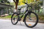 HILAND Rocket 24 Zoll Kinderfahrrad Mountainbike Kinder MTB für Jungen mit Shimano 6 Gang Schaltung Licht Gepäckträger, Schwarz – Bild 2
