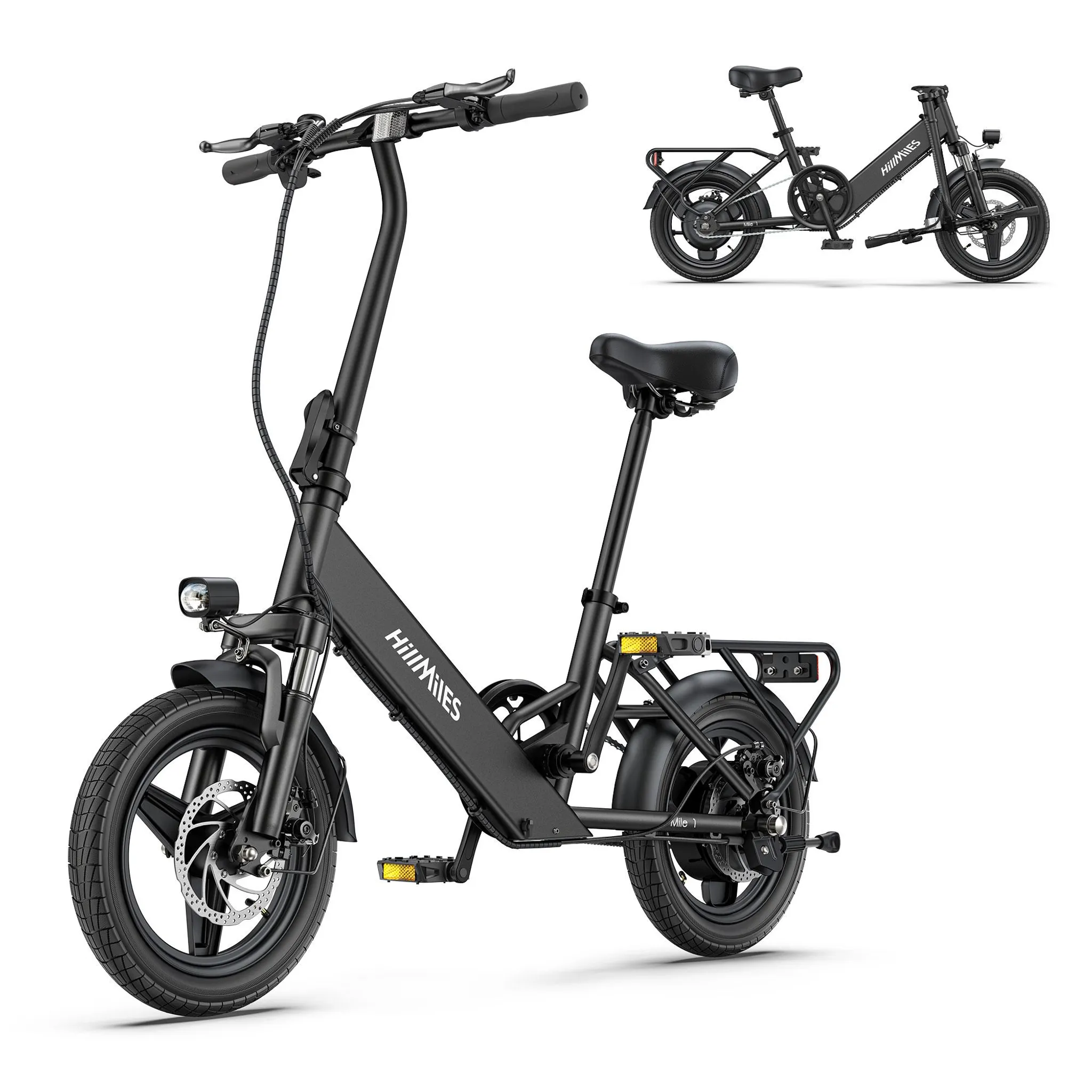 f24bd63fd11b7951688e40f2fb9037e2 14 Zoll E-Bike Klappräder E-Bikes 250W, 25km/h, 65 km Reichweite, 36V/10.4Ah AKKU Elektrofahrrad Klappbar E-Bike City E-Bikes & E-Hollandräder Faltbar – Bild 1