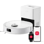 Roborock Q10 S5+ Staubsauger Roboter, 10.000 Pa(Upgrade von S8 Plus), Dual Anti-Tangle System, Auto Lifting Mopping, Ideal für Tierhaare (Weiß)