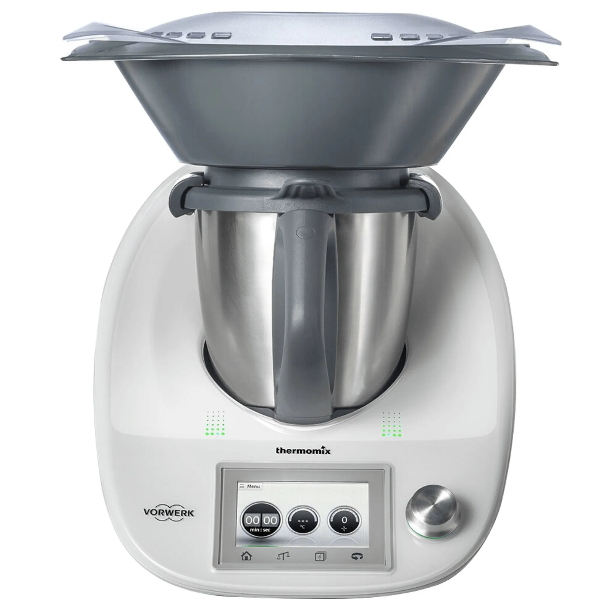 6b8648cbe20950db021ff44546130453 Vorwerk Thermomix TM5 Weiß inkl. Cook-Key – Bild 1