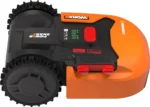 Worx Landroid S400 WR184E Mähroboter, 400 m² Gärten, AIA Navigation, WLAN-Steuerung, 20V/2Ah Akku, 18cm Schnittbreite, orange, vollautomatisch – Bild 2