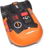 Worx Landroid S400 WR184E Mähroboter, 400 m² Gärten, AIA Navigation, WLAN-Steuerung, 20V/2Ah Akku, 18cm Schnittbreite, orange, vollautomatisch – Bild 3