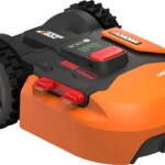Worx Landroid S400 WR184E Mähroboter, 400 m² Gärten, AIA Navigation, WLAN-Steuerung, 20V/2Ah Akku, 18cm Schnittbreite, orange, vollautomatisch
