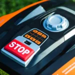 Yardforce Rasenmähroboter COMPACT 400RiS mit Magnetdraht-Navigation für 400 m² orange-schwarz One Size – Bild 5