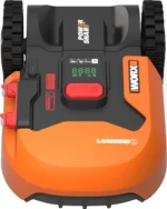 Worx Landroid S400 WR184E Mähroboter, 400 m² Gärten, AIA Navigation, WLAN-Steuerung, 20V/2Ah Akku, 18cm Schnittbreite, orange, vollautomatisch – Bild 4
