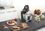 Bosch MUM59M55, 3,9 l, Schwarz, Edelstahl, 0,5 l, LED, Edelstahl, Kunststoff – Bild 3