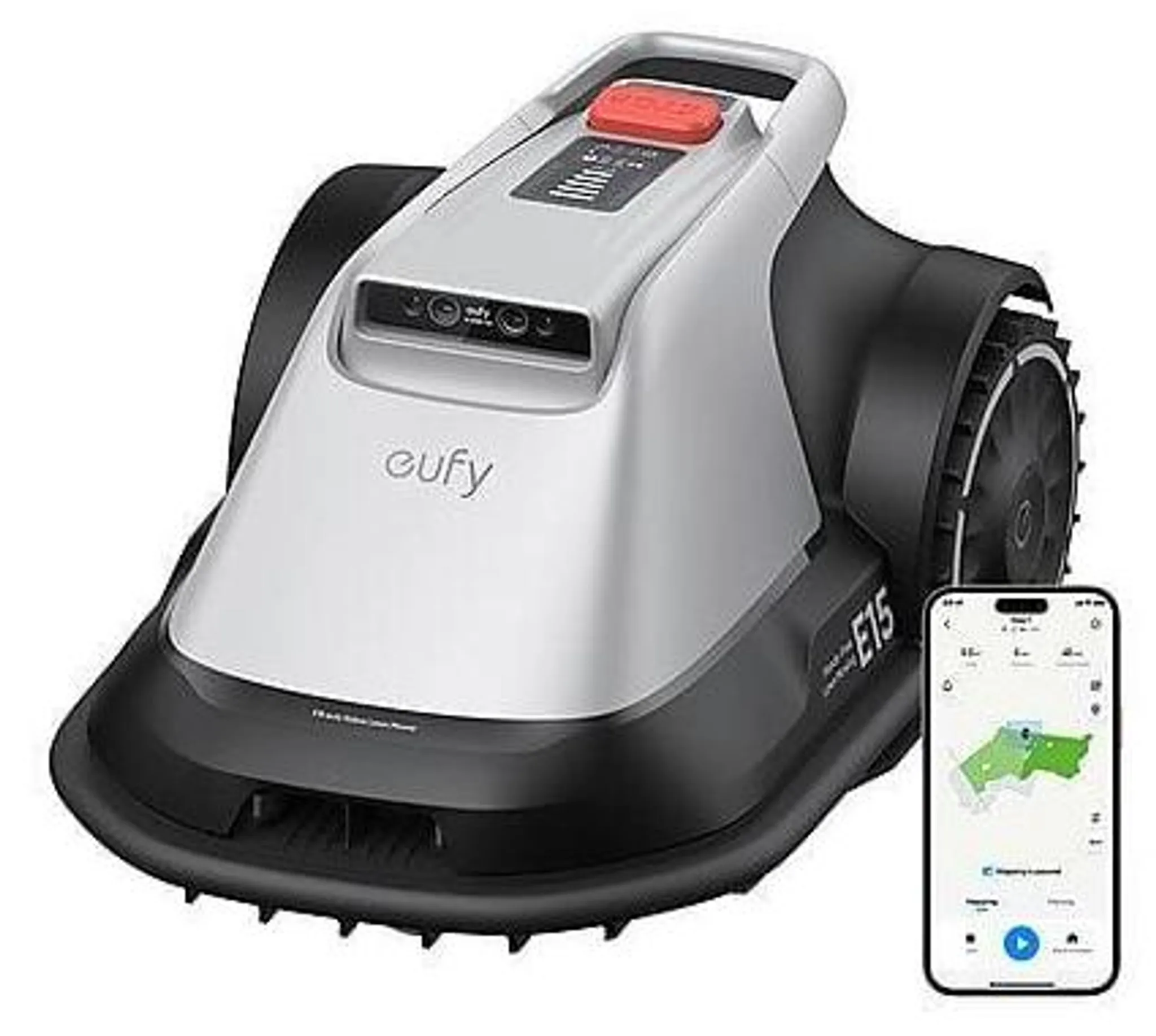 f01d1234ee6806b3f4f4abdd3ae069ba Eufy E15, Rasenmähroboter, 800 m², 20,3 cm, 2,5 cm, 7,5 cm, Rotorblätter – Bild 1